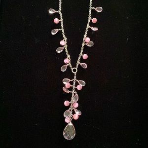 NWT Womens Cookie Lee Tear Drop Necklace